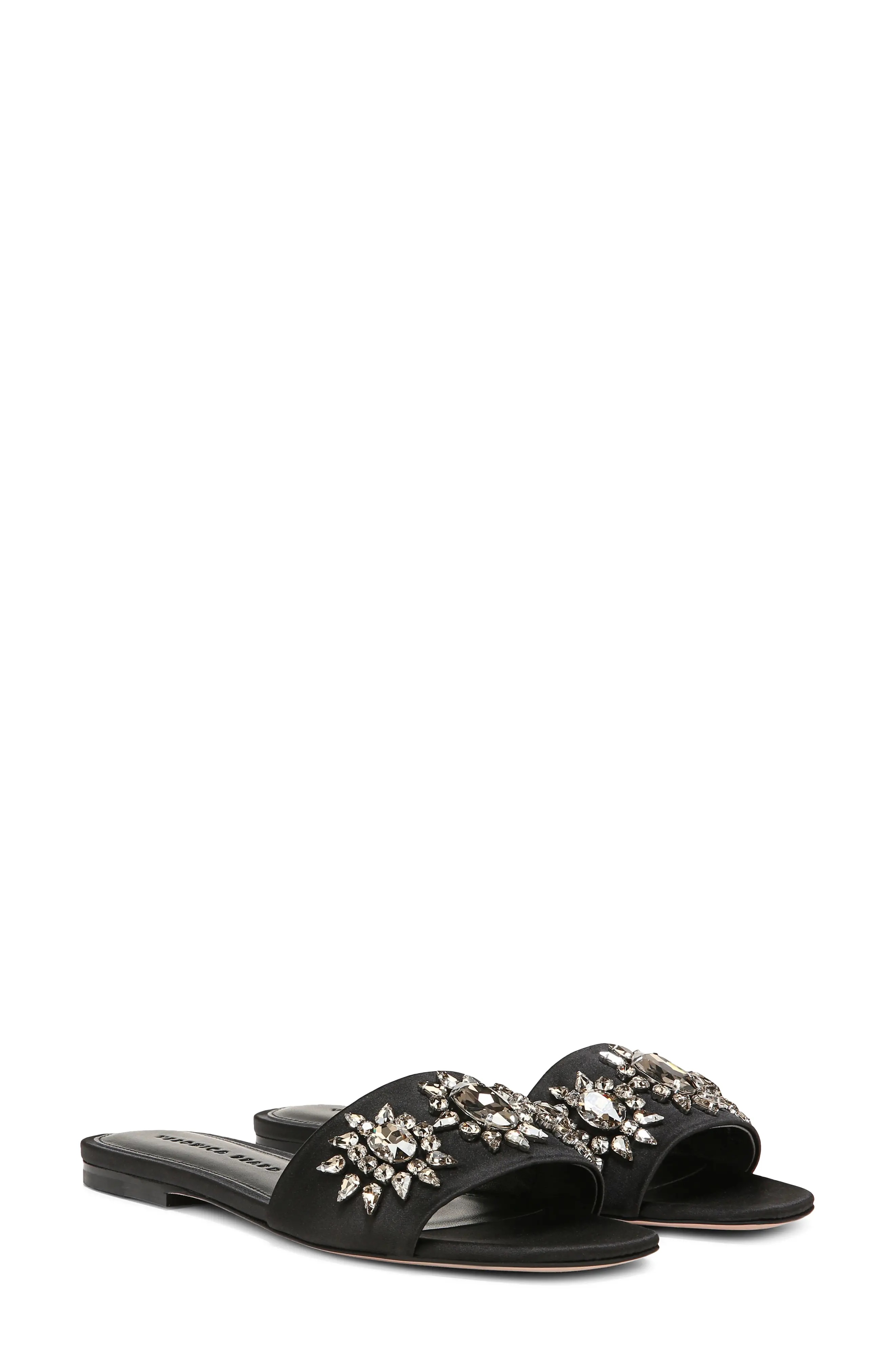 Maggie Crystal Embellished Sandal - 9