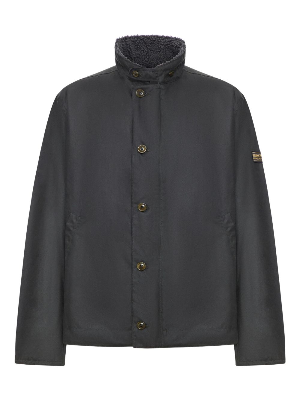 cotton fleece-lined jacket - 1