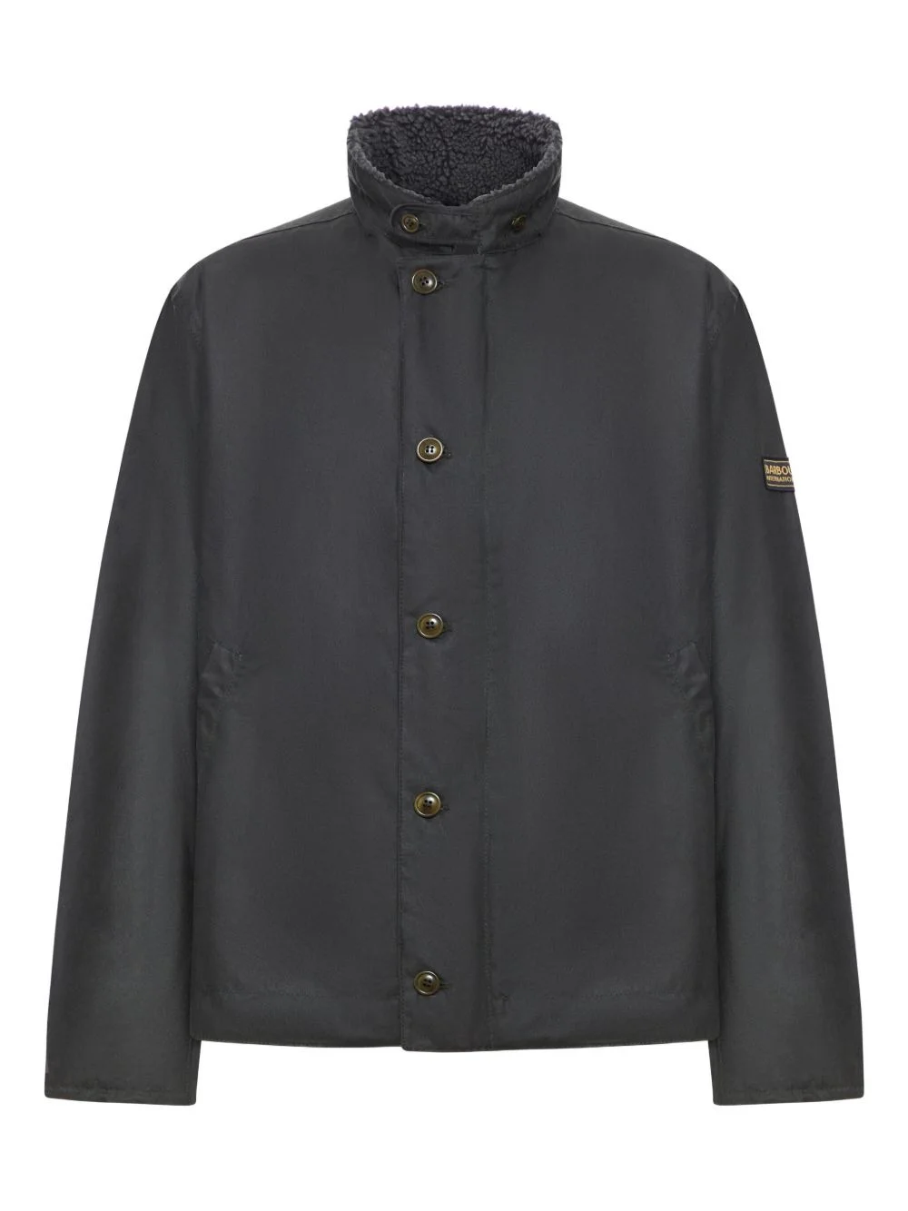 cotton fleece-lined jacket - 1