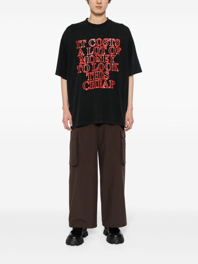 VETEMENTS Very Expensive cotton T-shirt outlook
