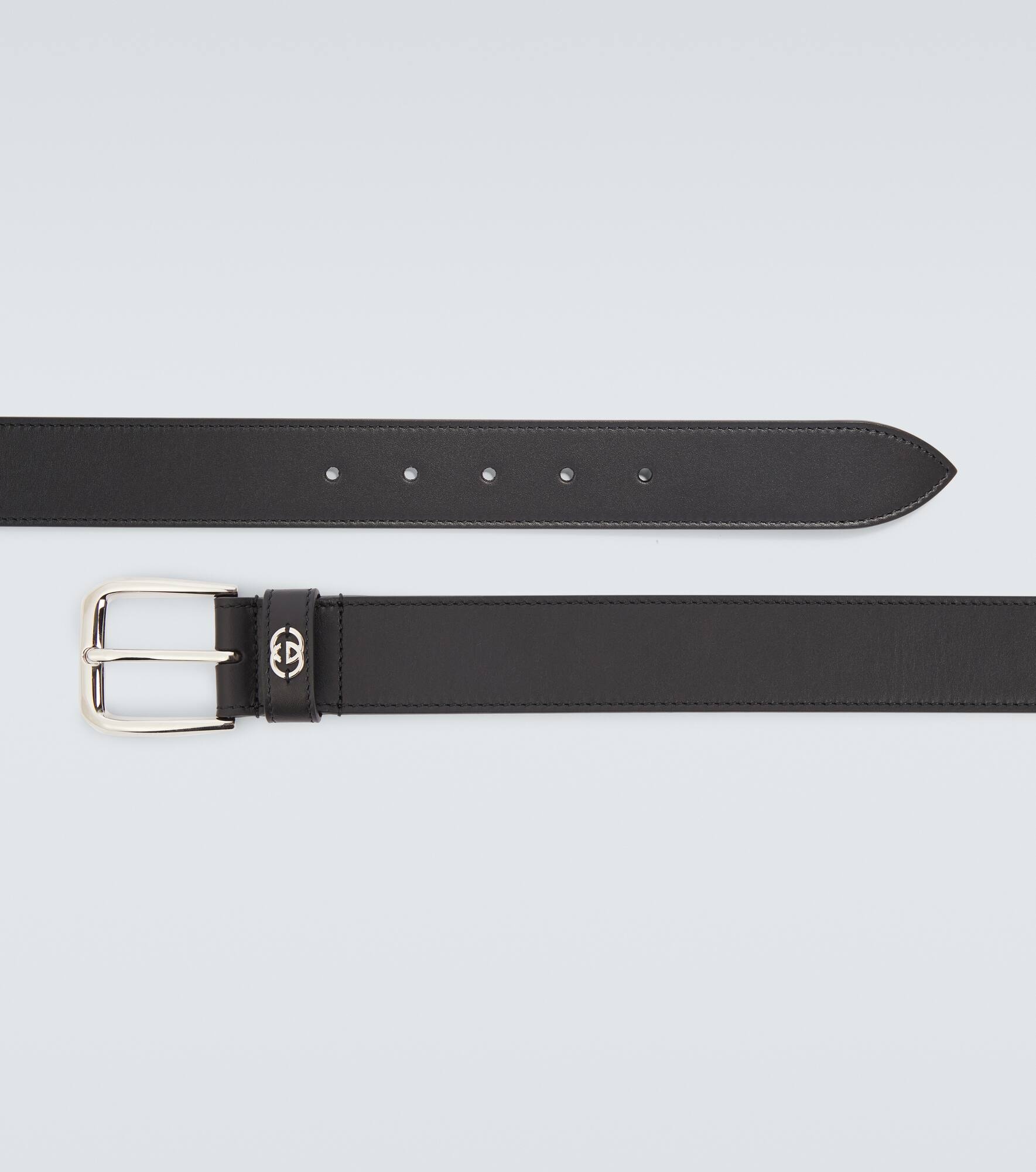 GG leather belt - 4