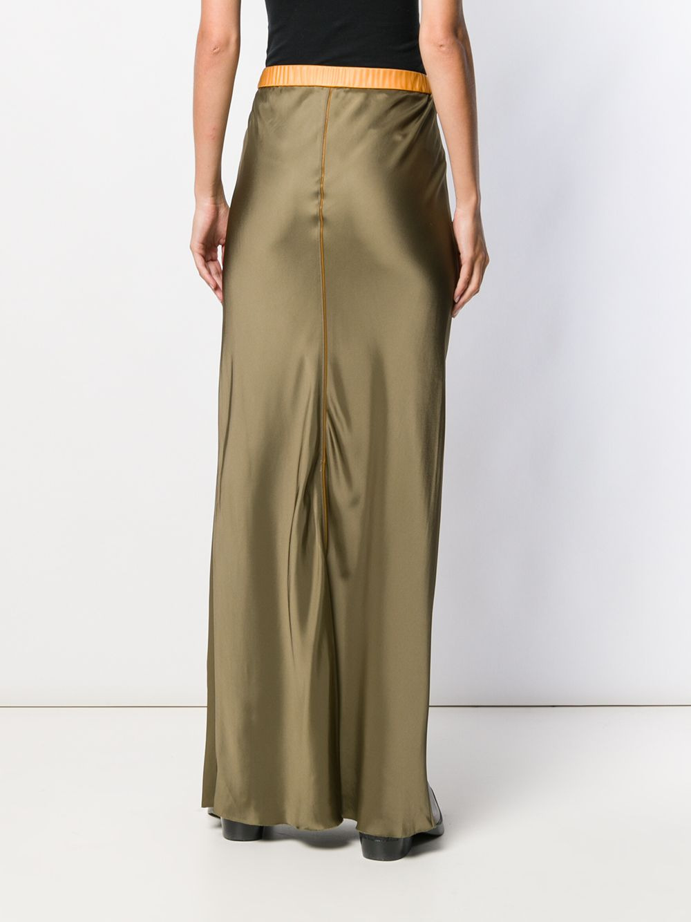 satin skirt - 4