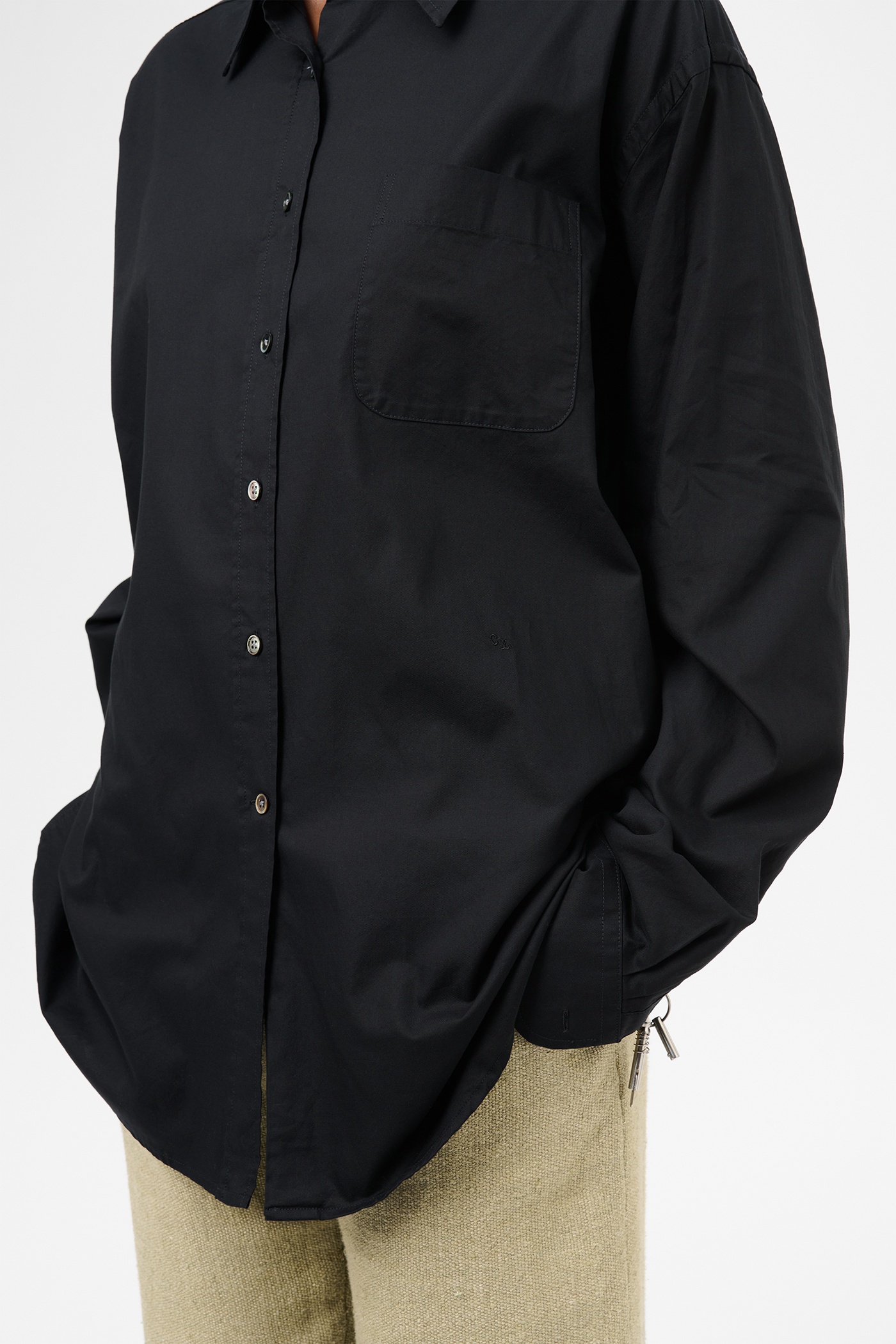 Favourite Shirt Black All Day Poplin - 4