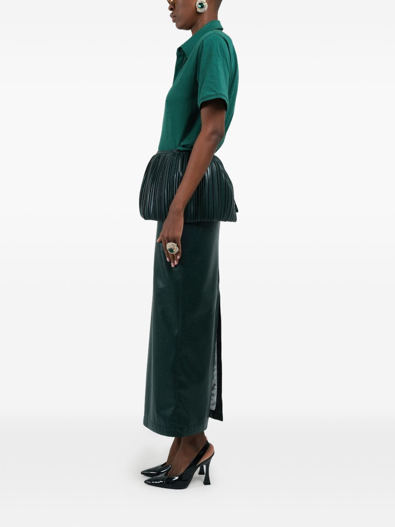 pleated balloon maxi skirt 5