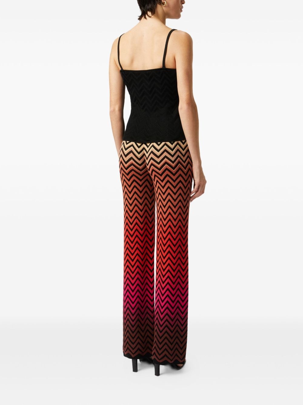 Zigzag-pattern trousers - 3