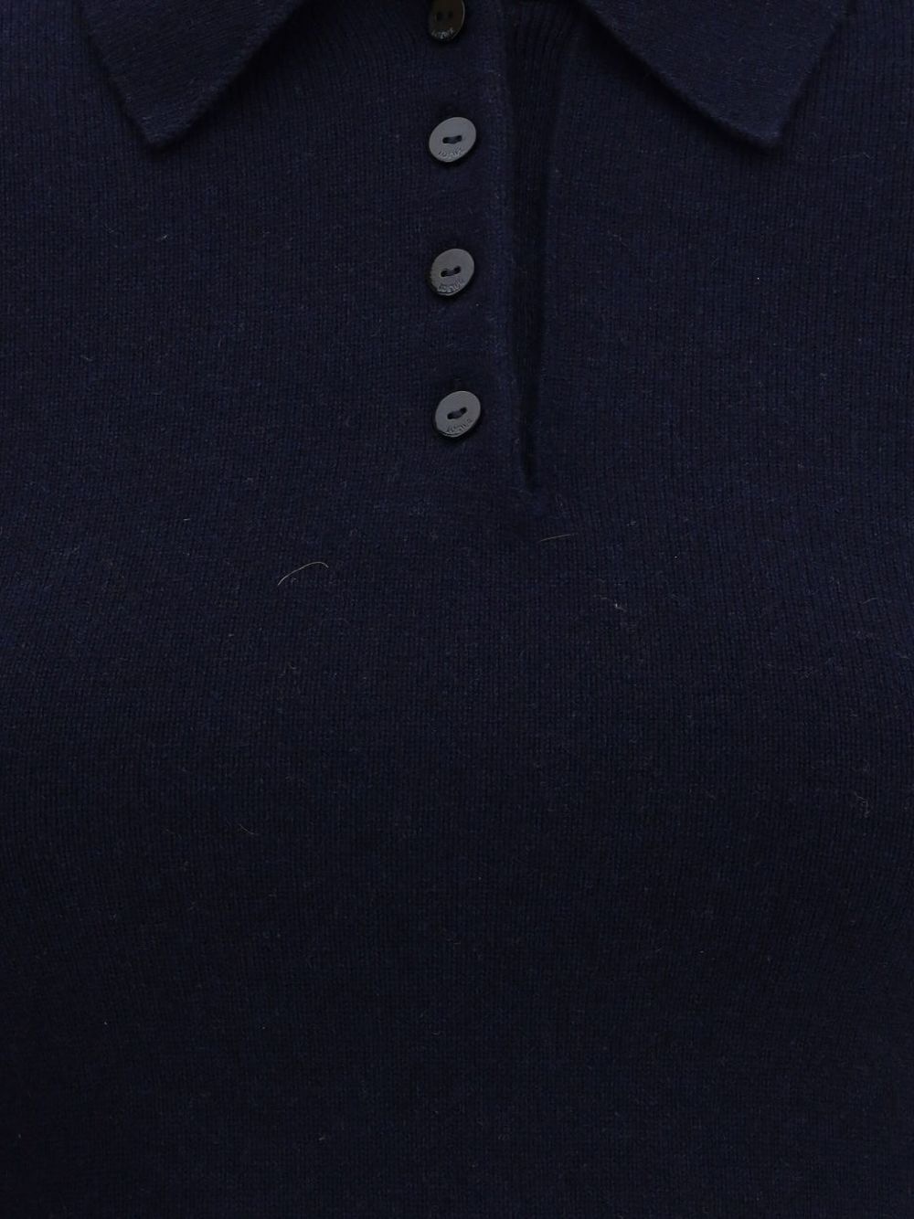 knot-detail polo top - 7