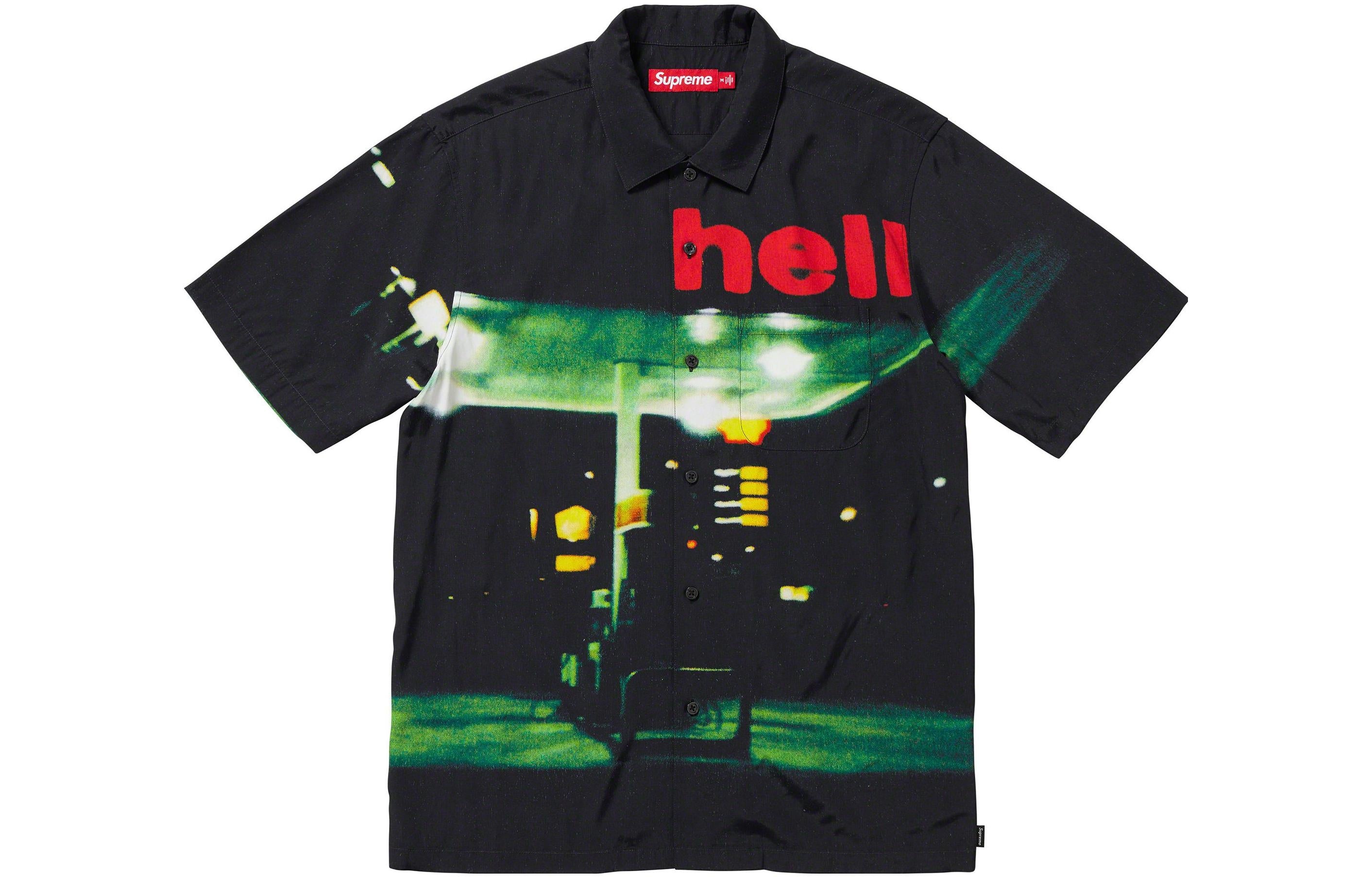 Supreme FW23 Week1 Hell T-shirt 'Black' SUP-FW23-025 - 2