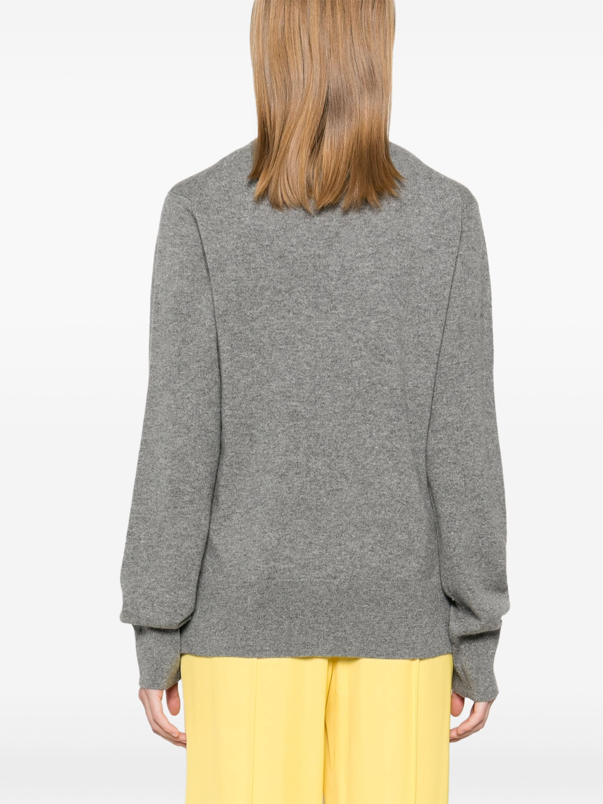 Toteme Women Crew-Neck Cashmere Knit - 2