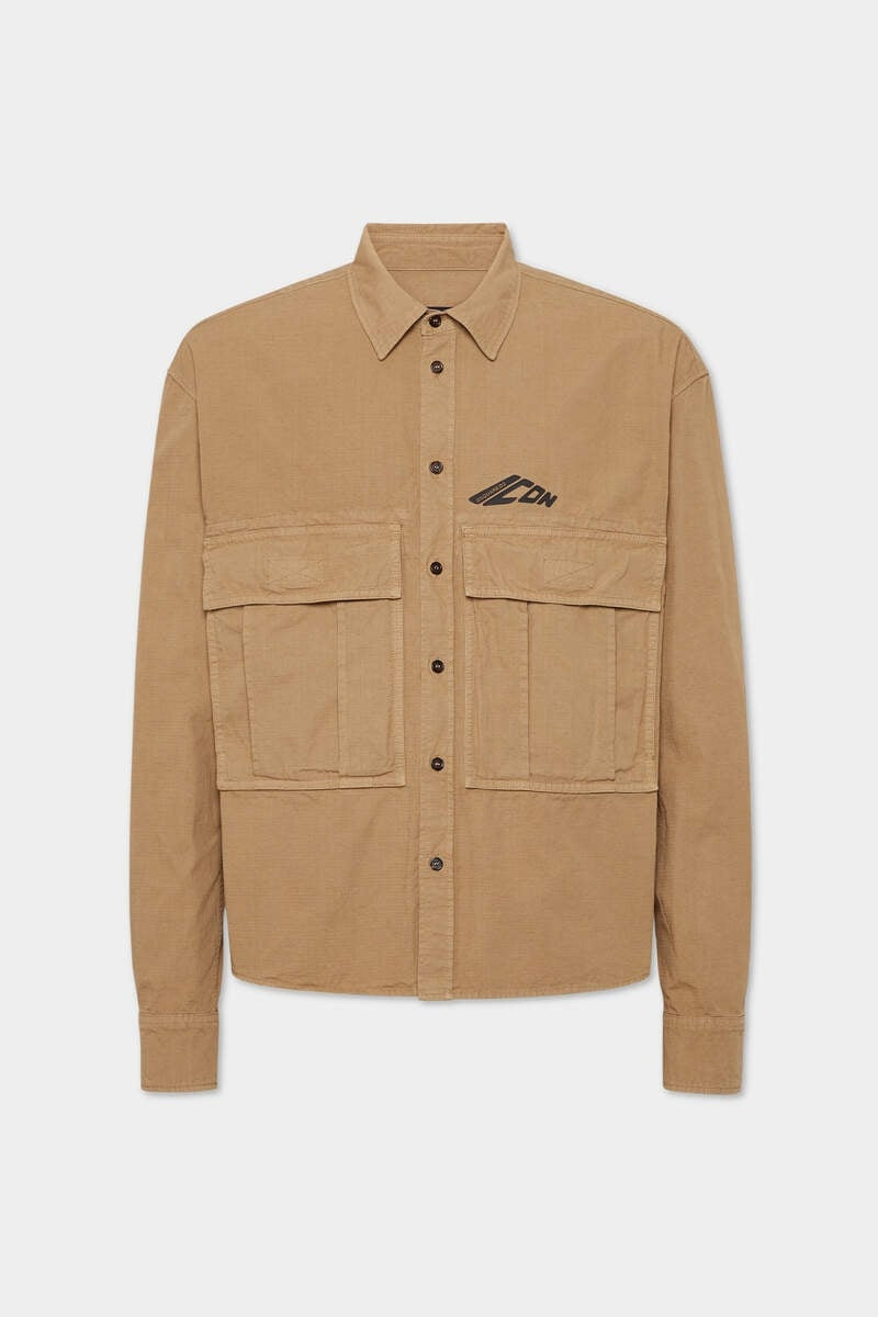 ICON NEW GENERATION RIPSTOP CROPPED SHIRT - 1
