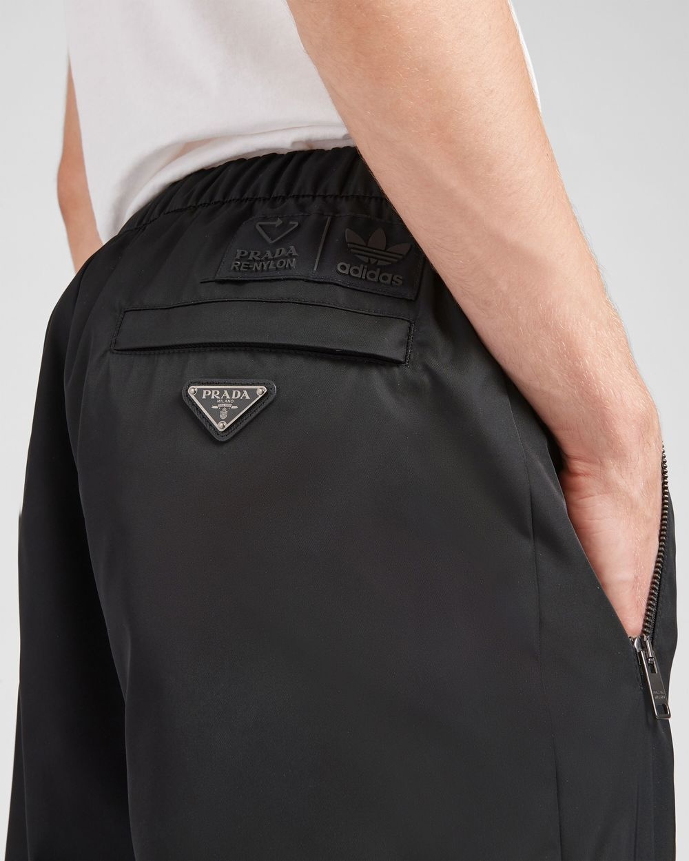 x adidas triangle logo track pants - 5