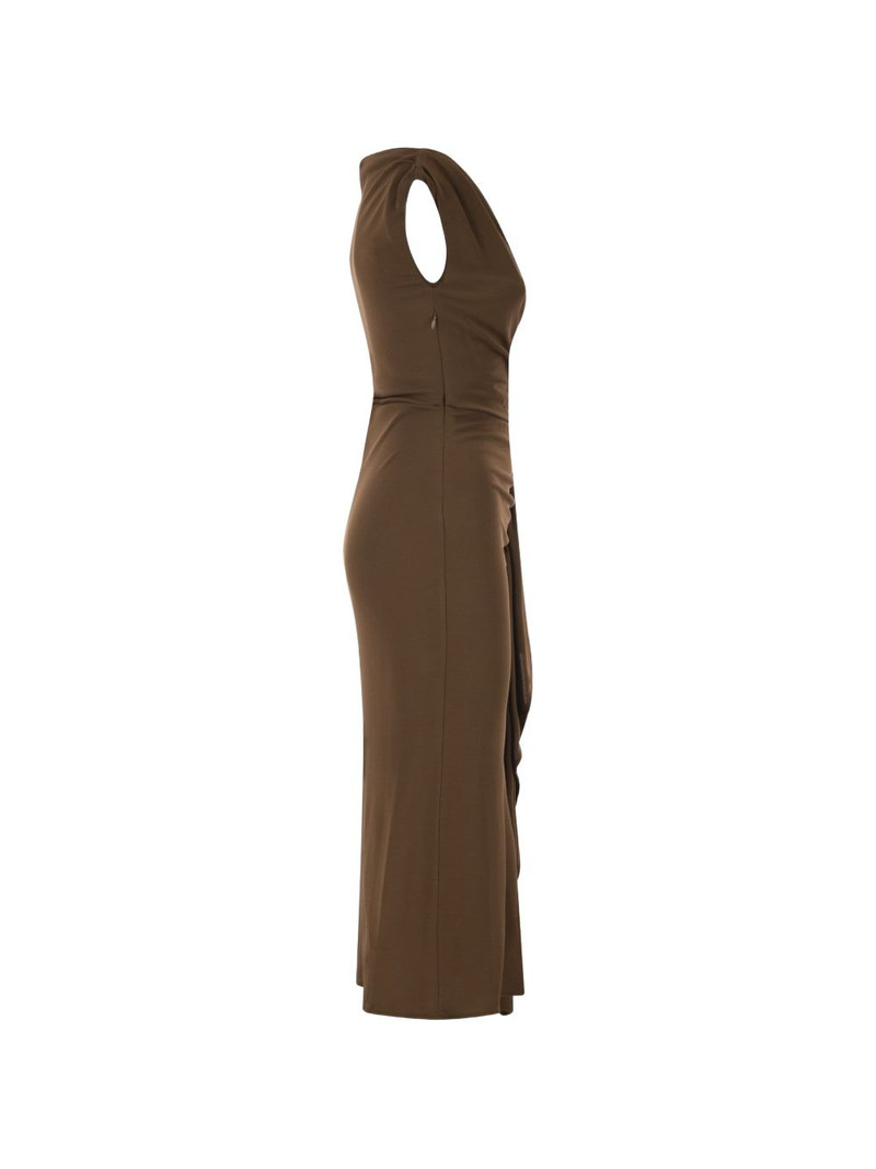 Aureo draped midi dress 3