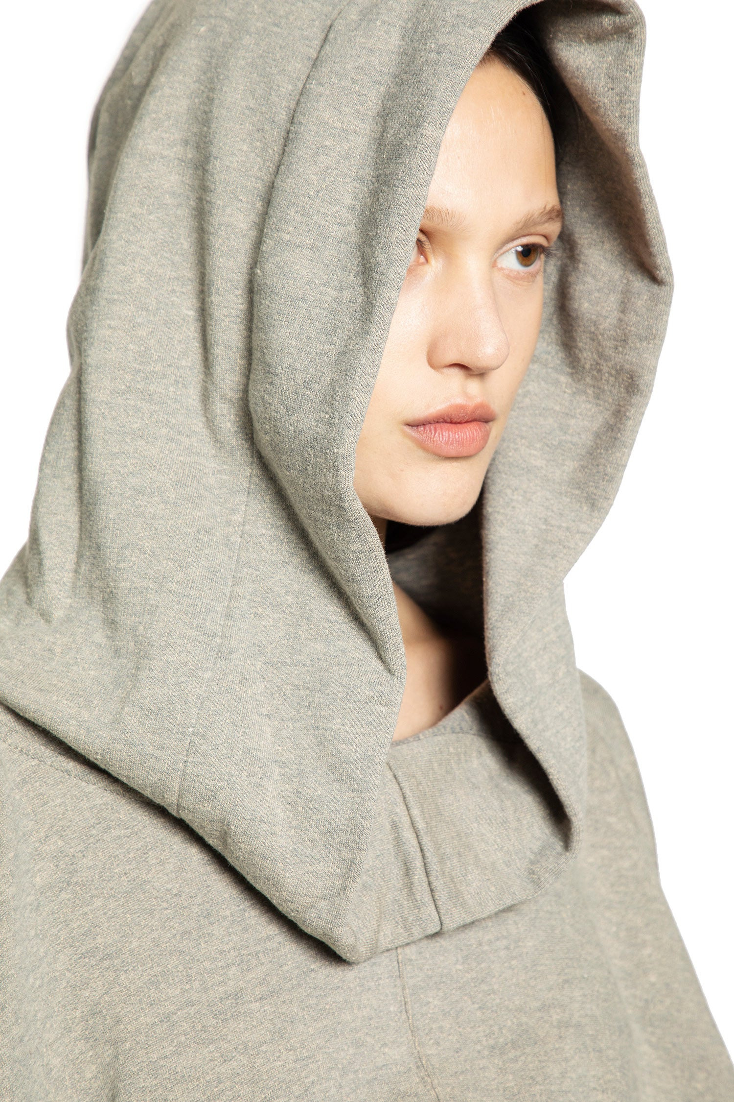 Cropped Hoodie Sweatshirt - 4