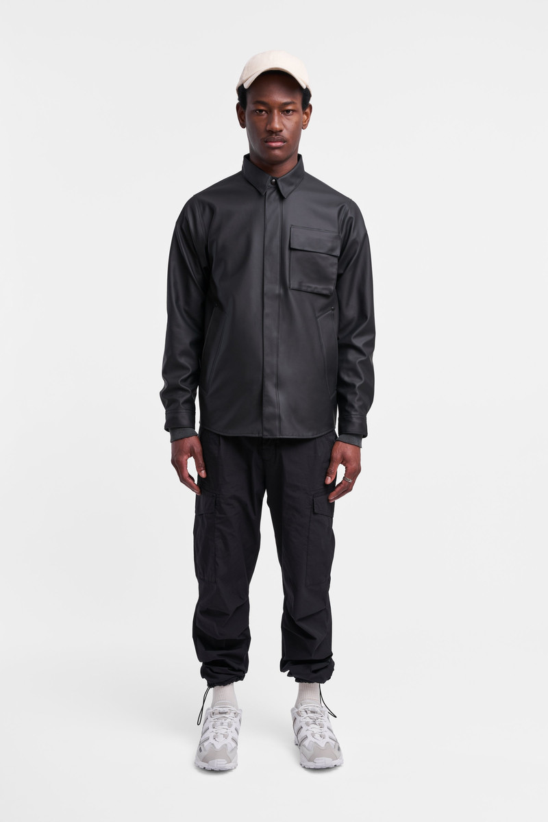 Stutterheim Ringen Overshirt Black outlook