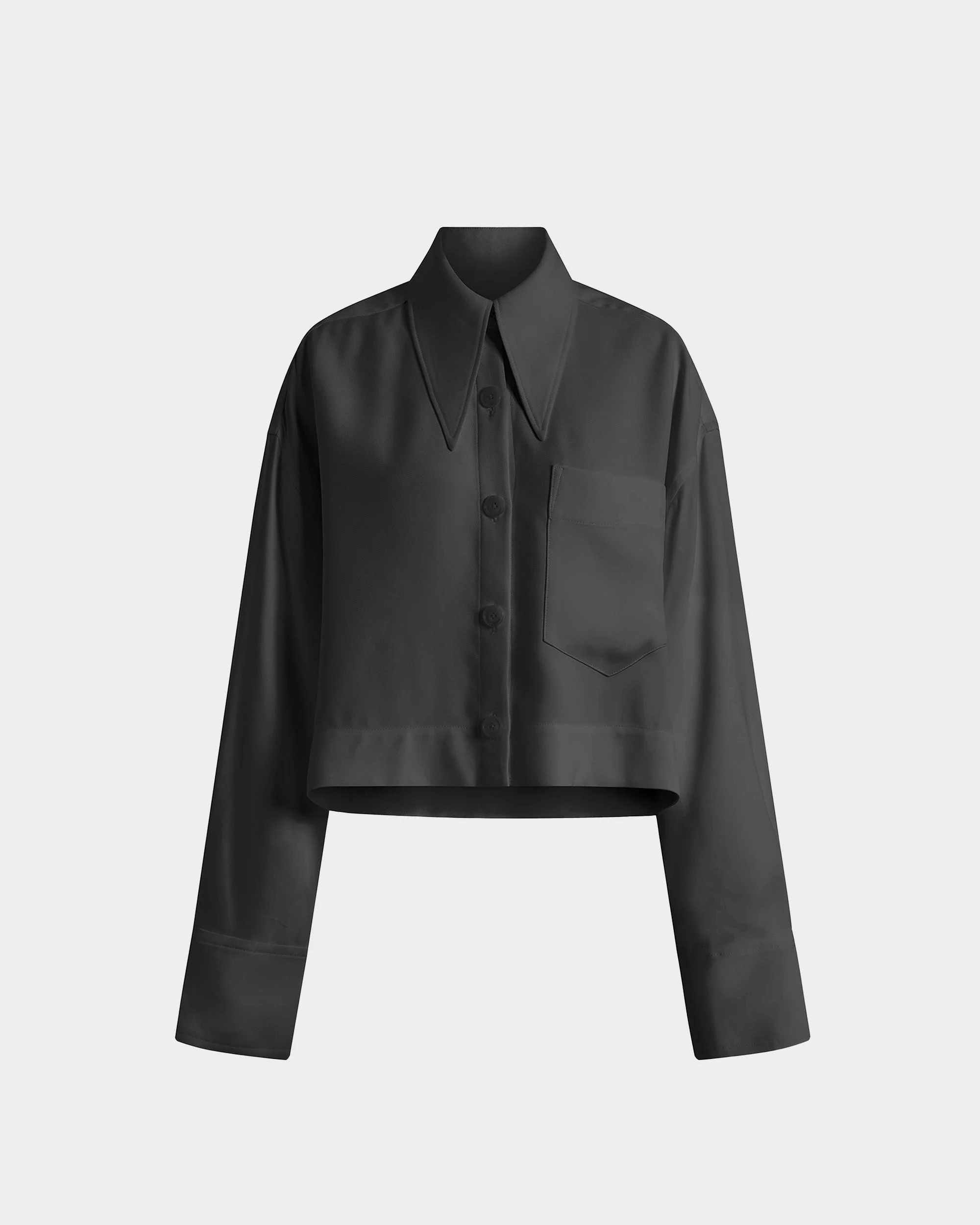 MAURO SHIRT IN TWILL - 1