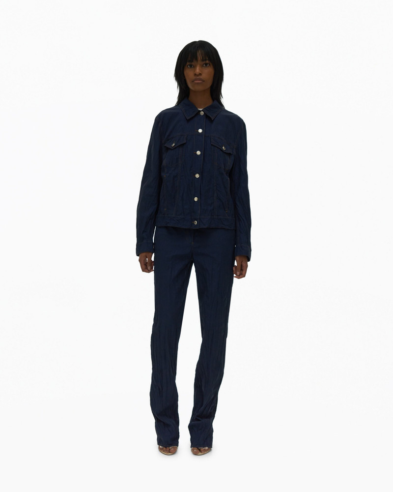 Helmut Lang CRINKLED TRUCKER JACKET outlook