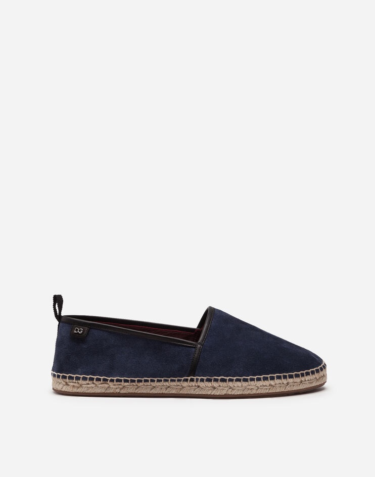 Suede espadrilles with rope sole - 1