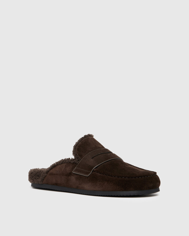 PAIGE Wynn Shearling Slide outlook
