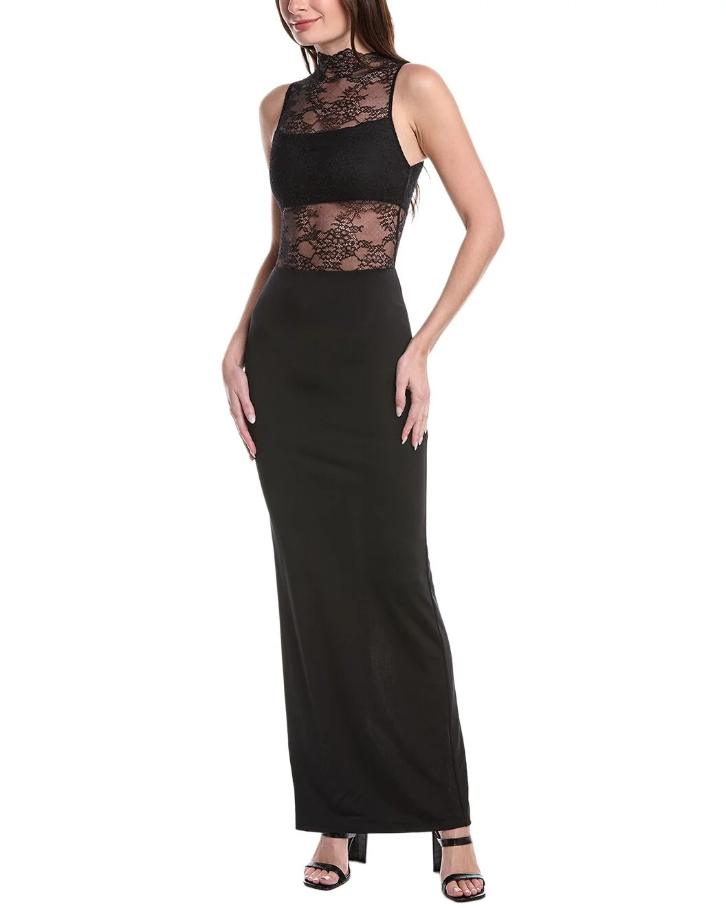 alice + olivia Nichol Lace Maxi Dress - 1