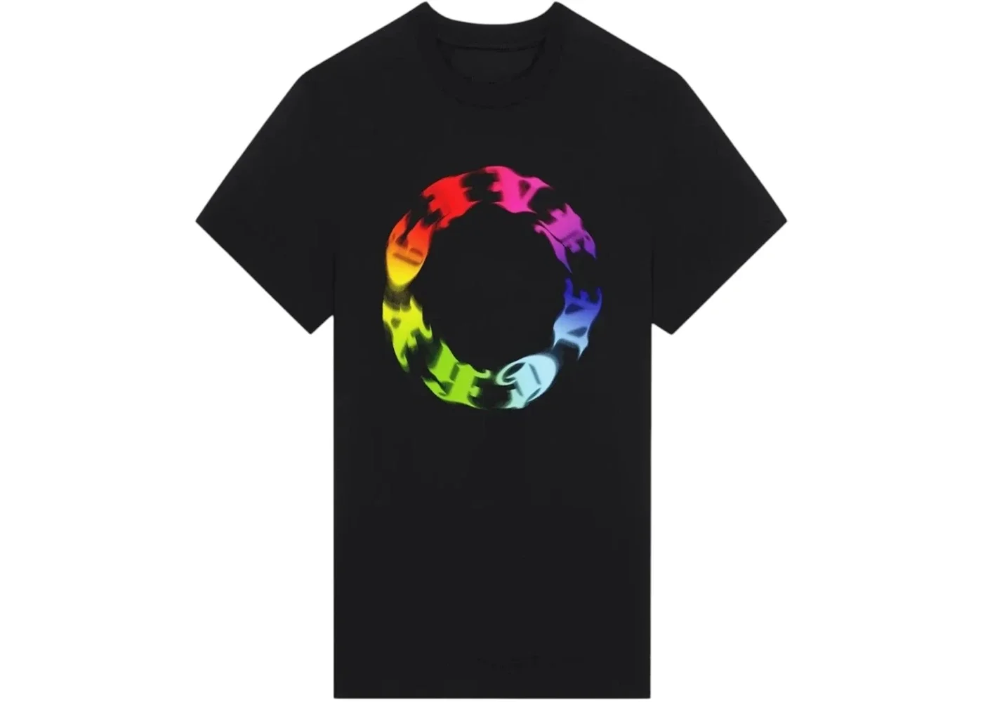 Givenchy Circle Logo Oversized T-Shirt Black - 1