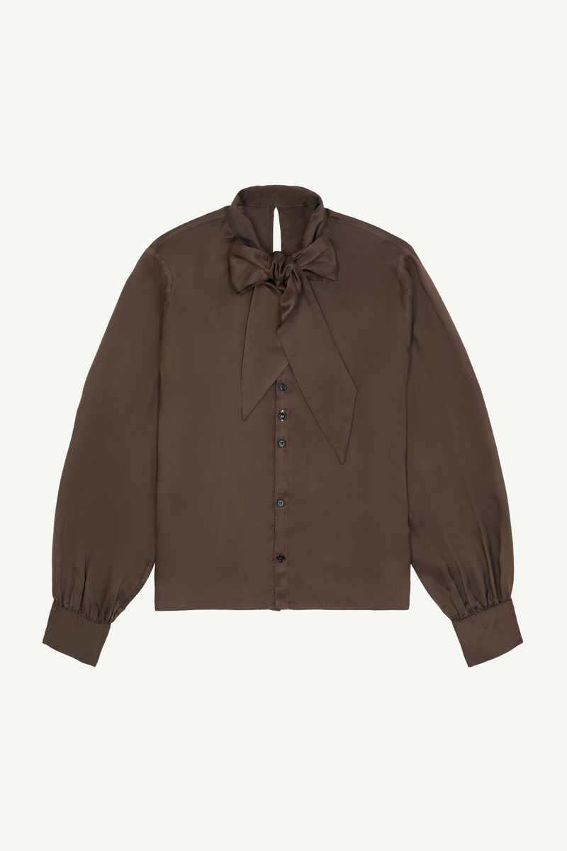 Twist bow shirt 1