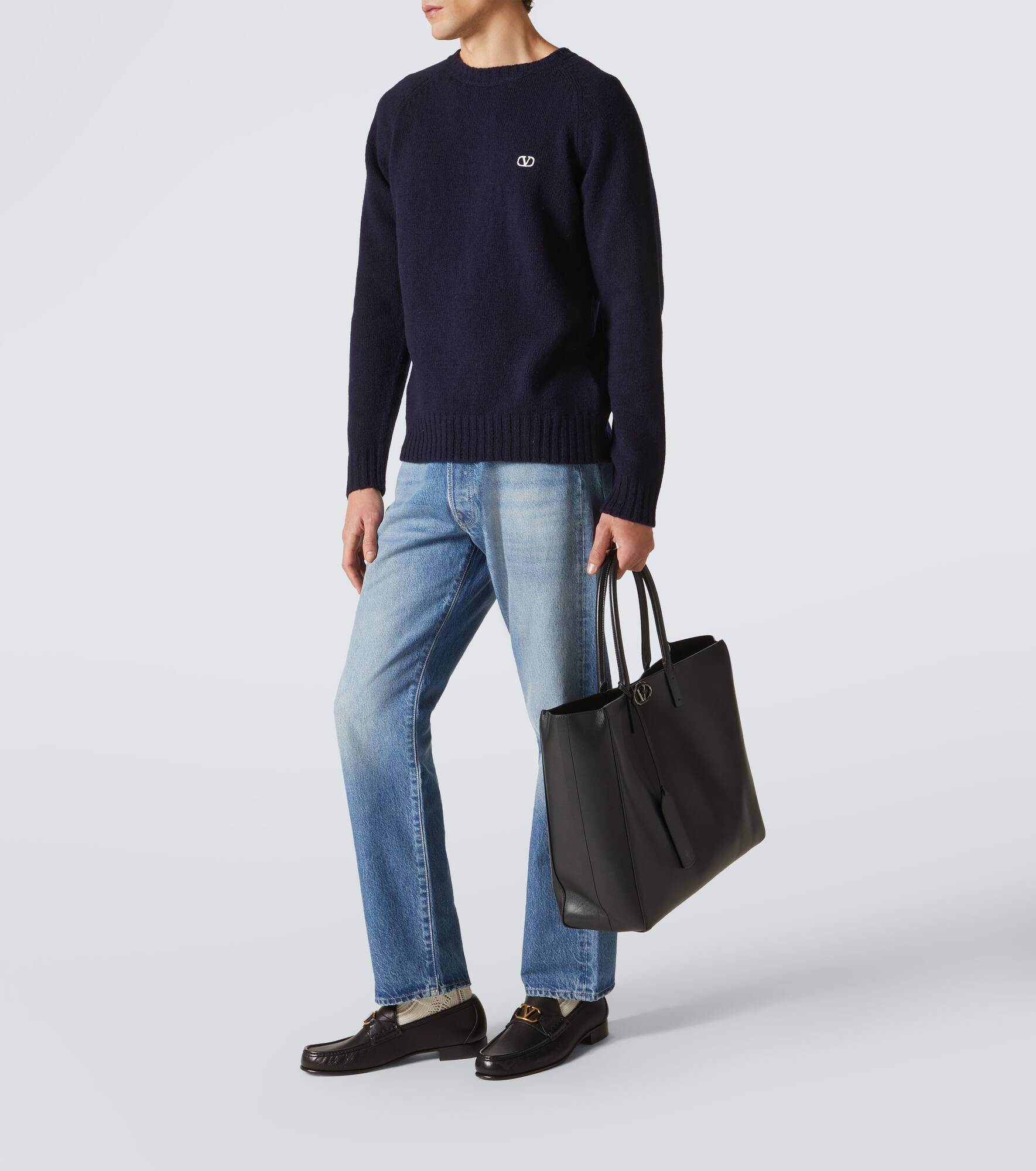 VLogo Signature wool sweater - 2