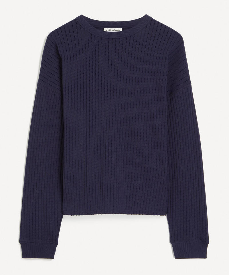 Navy Studio Sweatshirt 1
