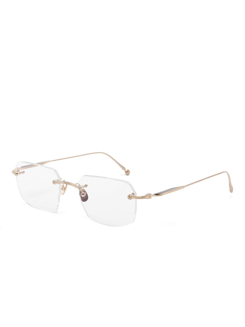 MATSUDA rimless rectangle glasses outlook