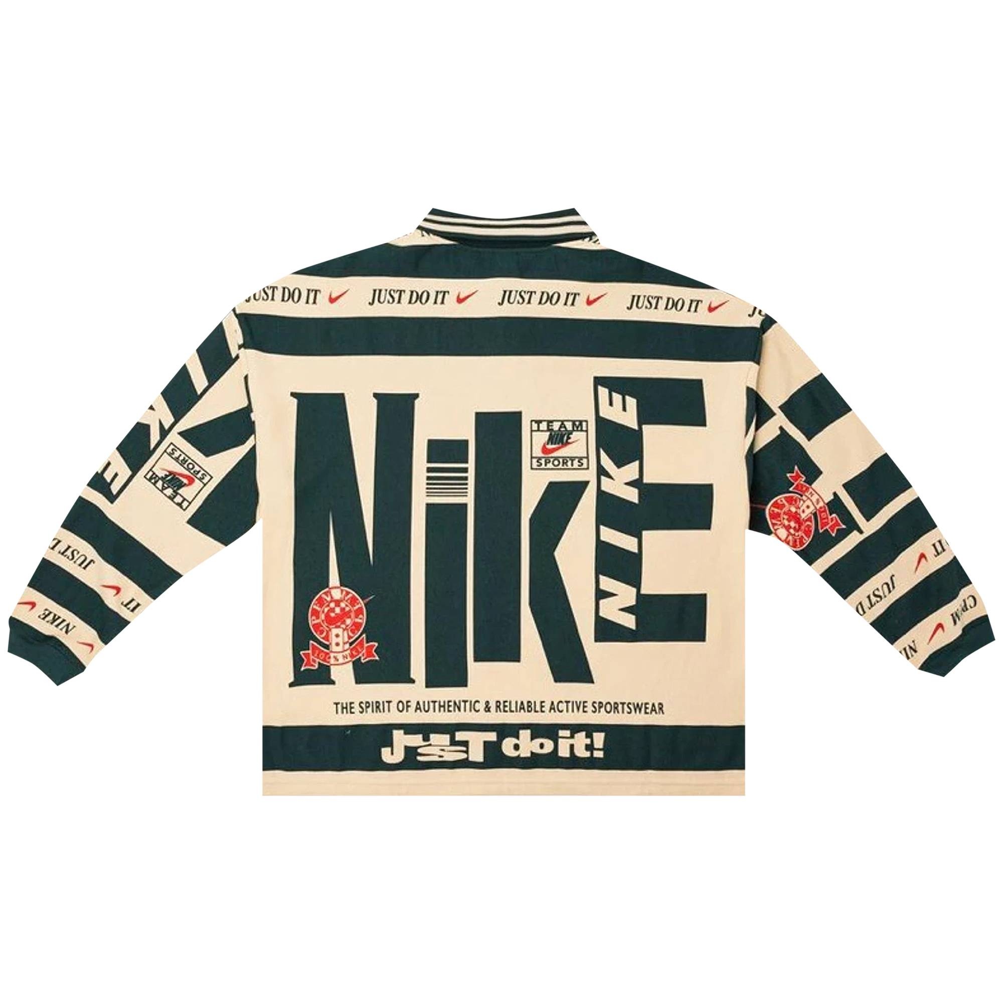 Nike x Cactus Plant Flea Market Long-Sleeve Polo 'Natural' - 2