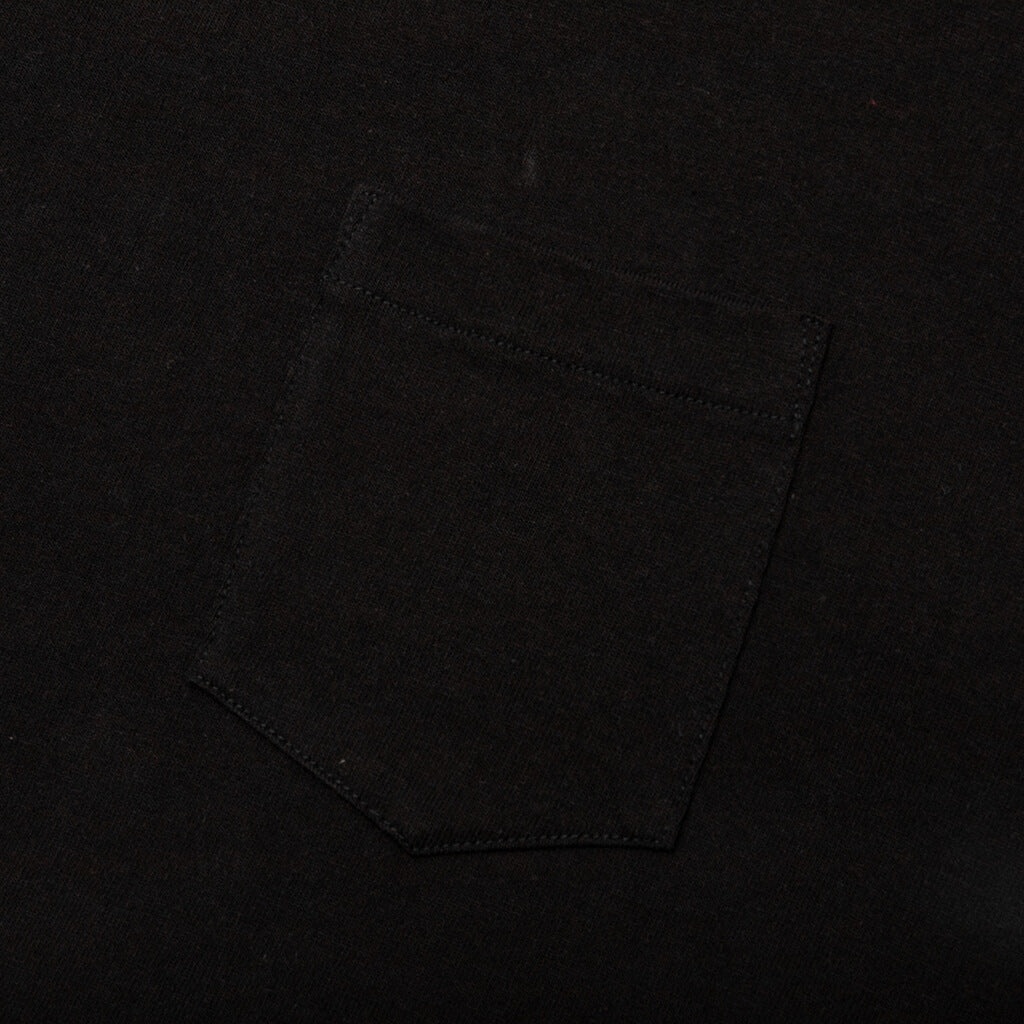 COTTON JERSEY T-SHIRT - BLACK - 5