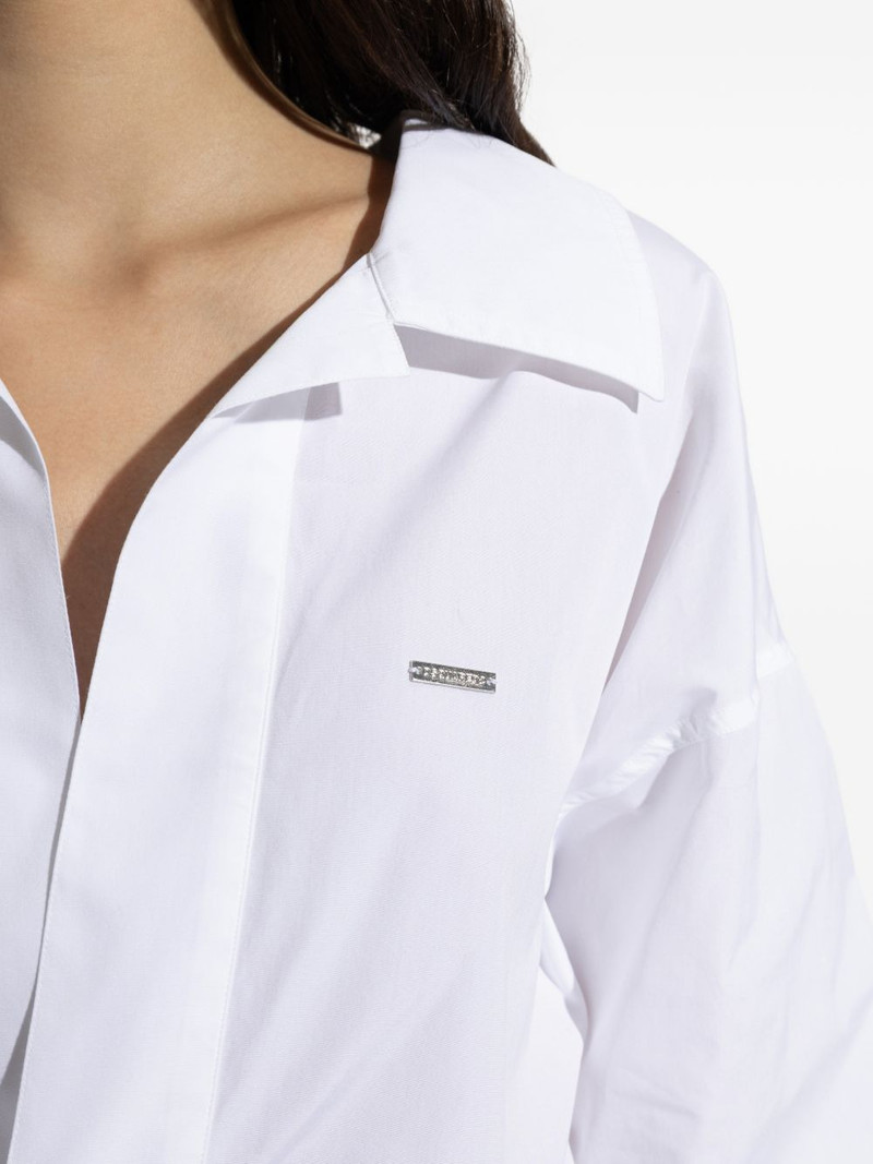 wingtip-collar mini dress 5