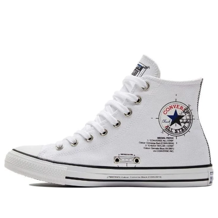 Converse Chuck Taylor All Star Sneakers White/Black A01587C - 1