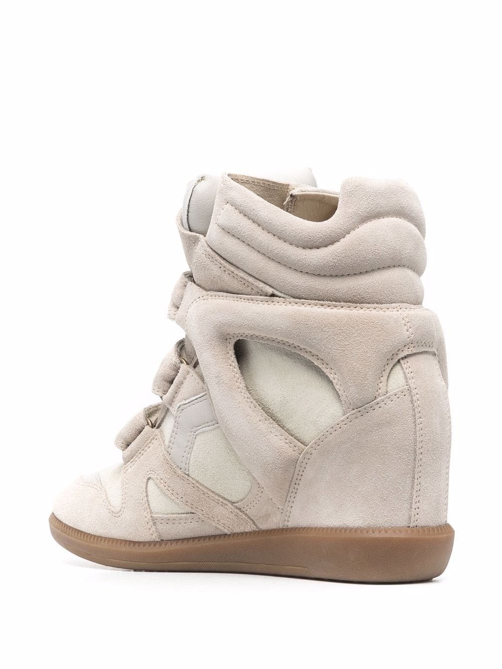 Bekett high-top wedge sneakers - 3
