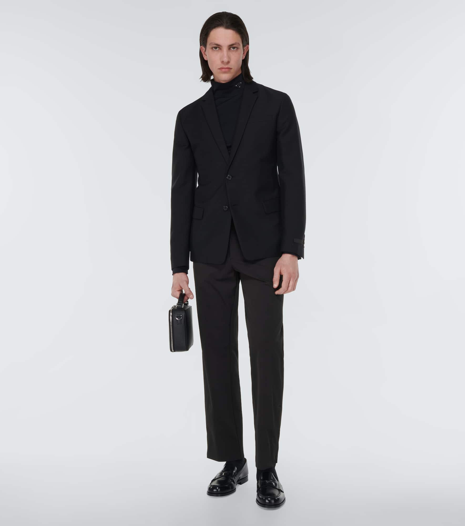 Tailored straight-leg pants - 2