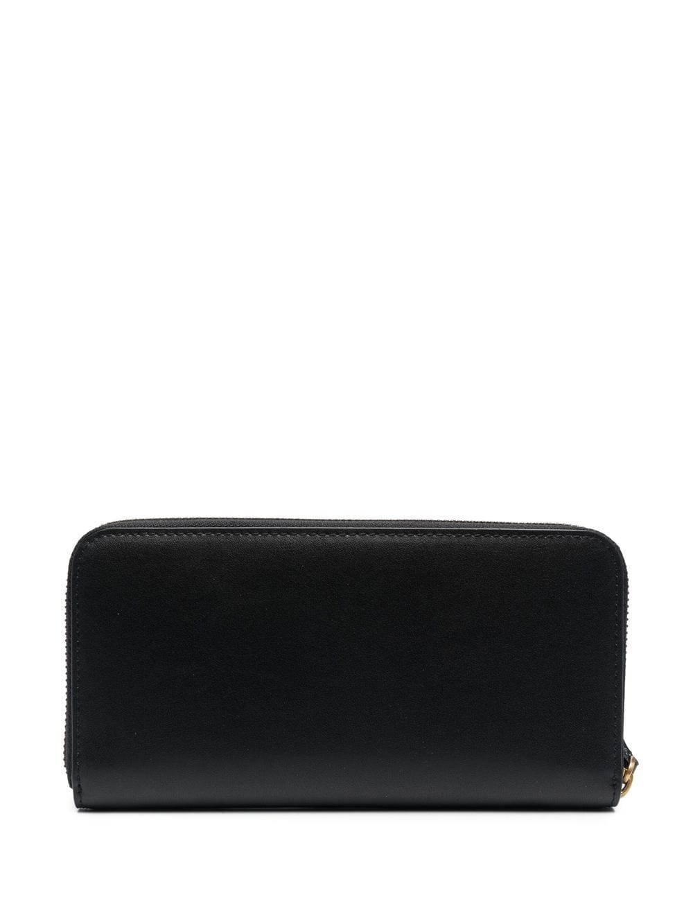 logo-plaque leather wallet - 2