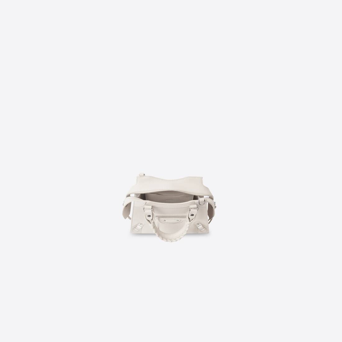 Women's Neo Classic Mini Handbag in Cream - 9