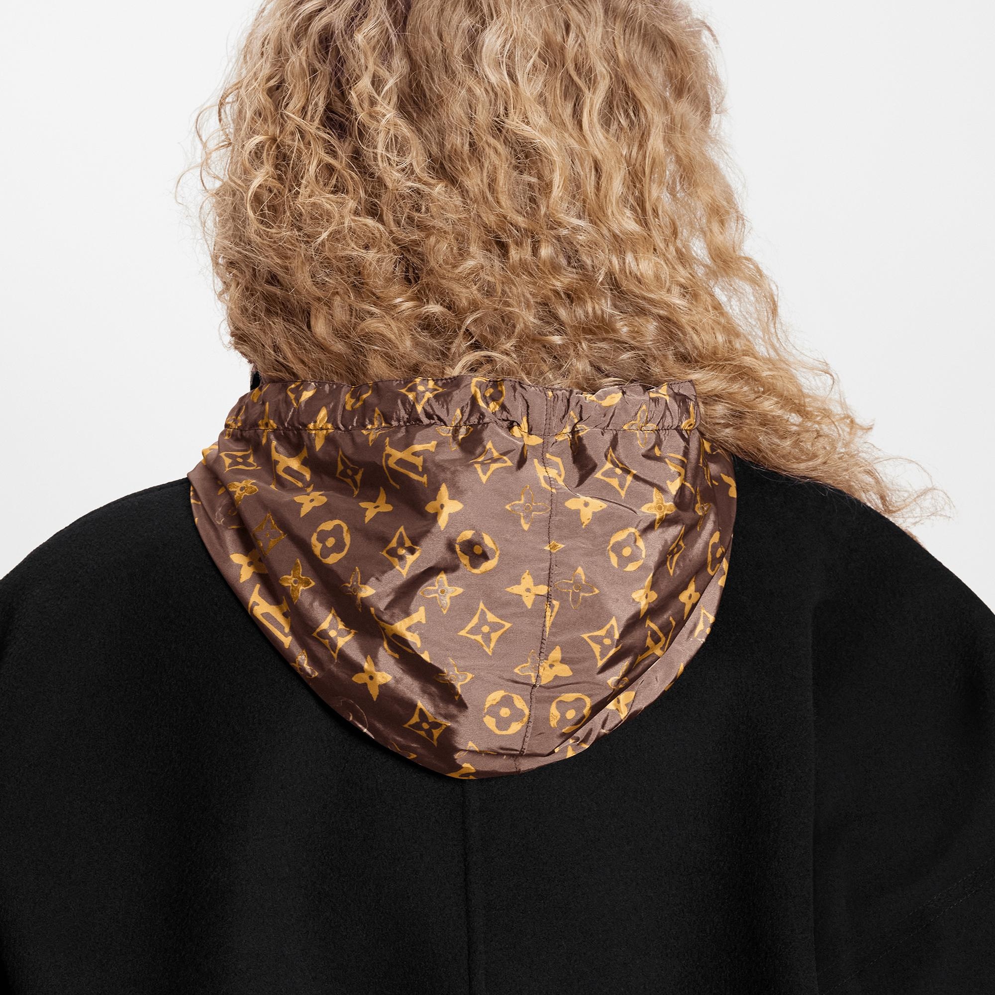 Monogram Accent Double Face Parka - 4