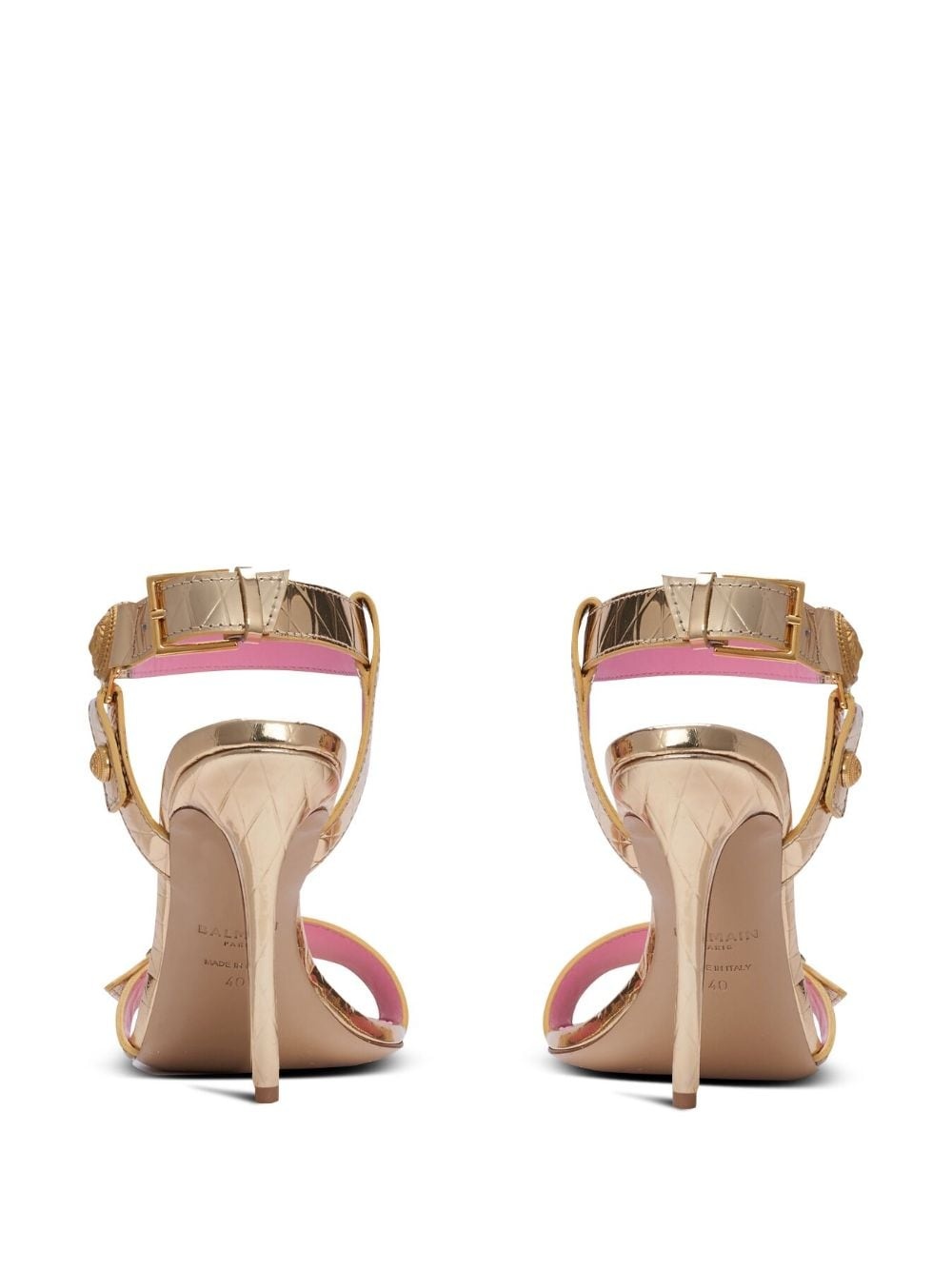 Eva 95mm leather sandals - 3