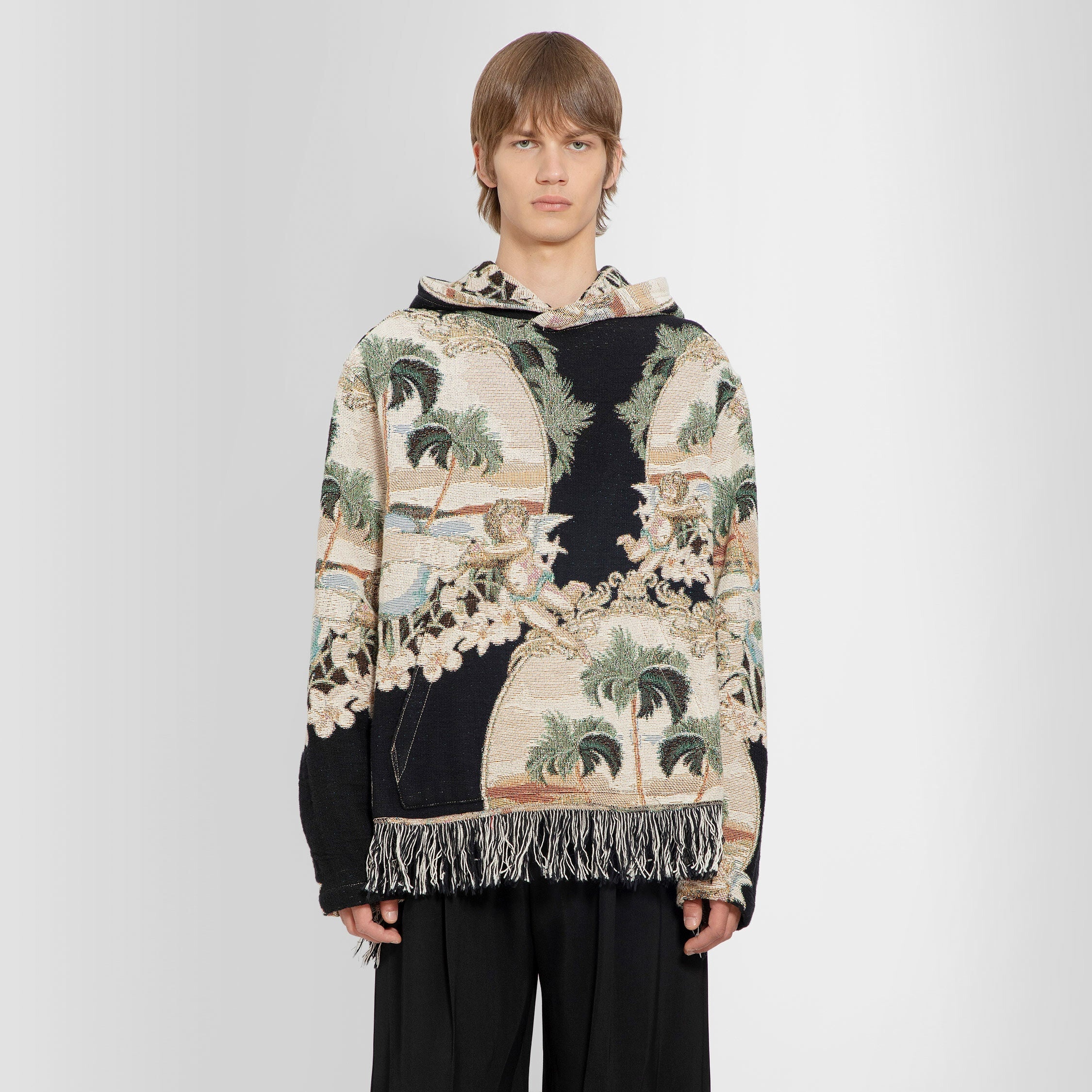 AMIRI MAN BLACK SWEATSHIRTS - 6