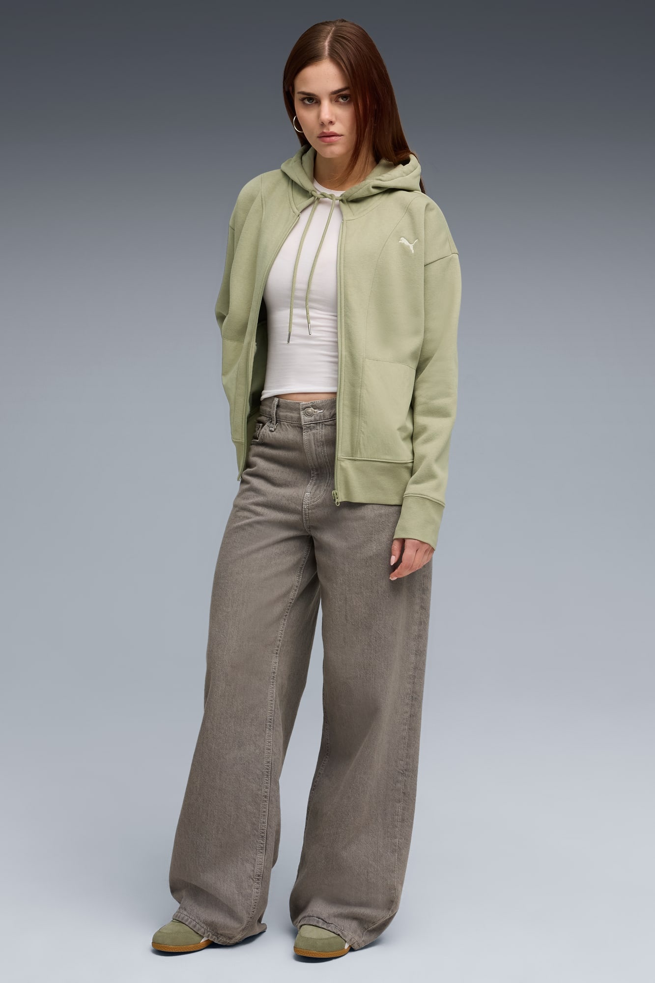 HER Relaxed Full-Zip Hoodie Women - 5