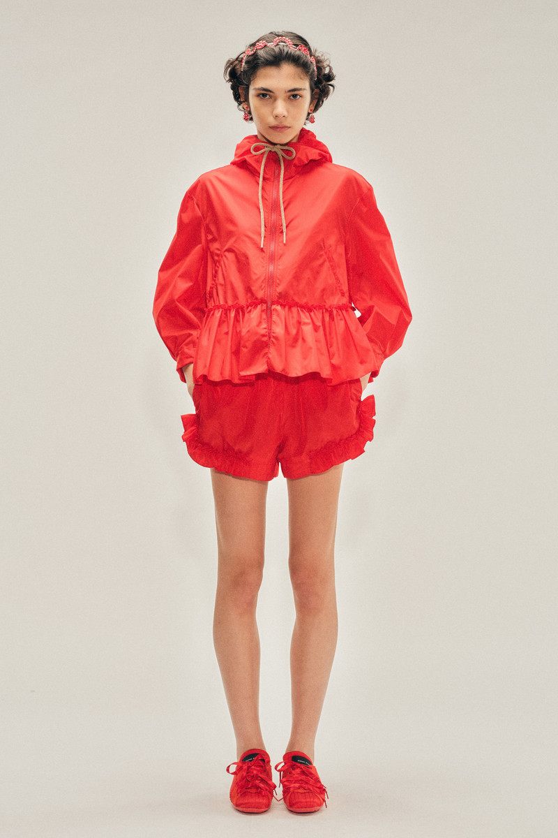 Ruffle Frill Peplum Jacket 1