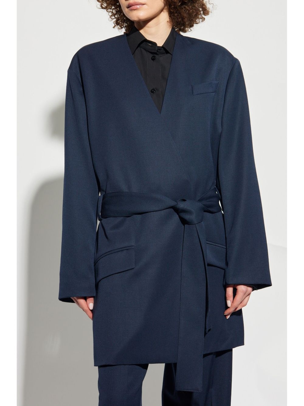 belted jacket - 3