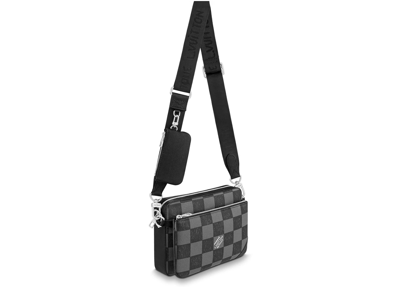 Louis Vuitton Trio Messenger Graphite Black - 2