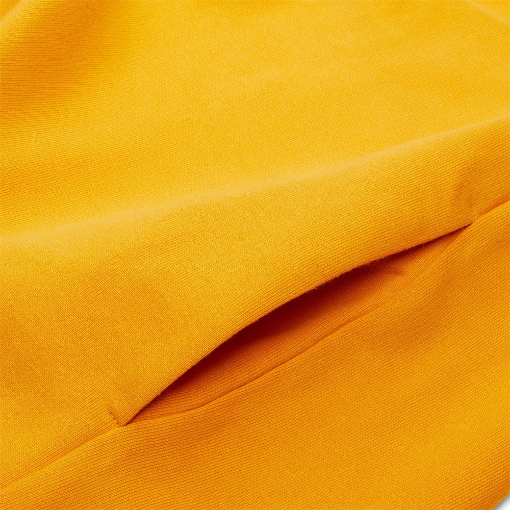 Dripping Flower Logo Jersey Hoodie 'Light Orange' - 3