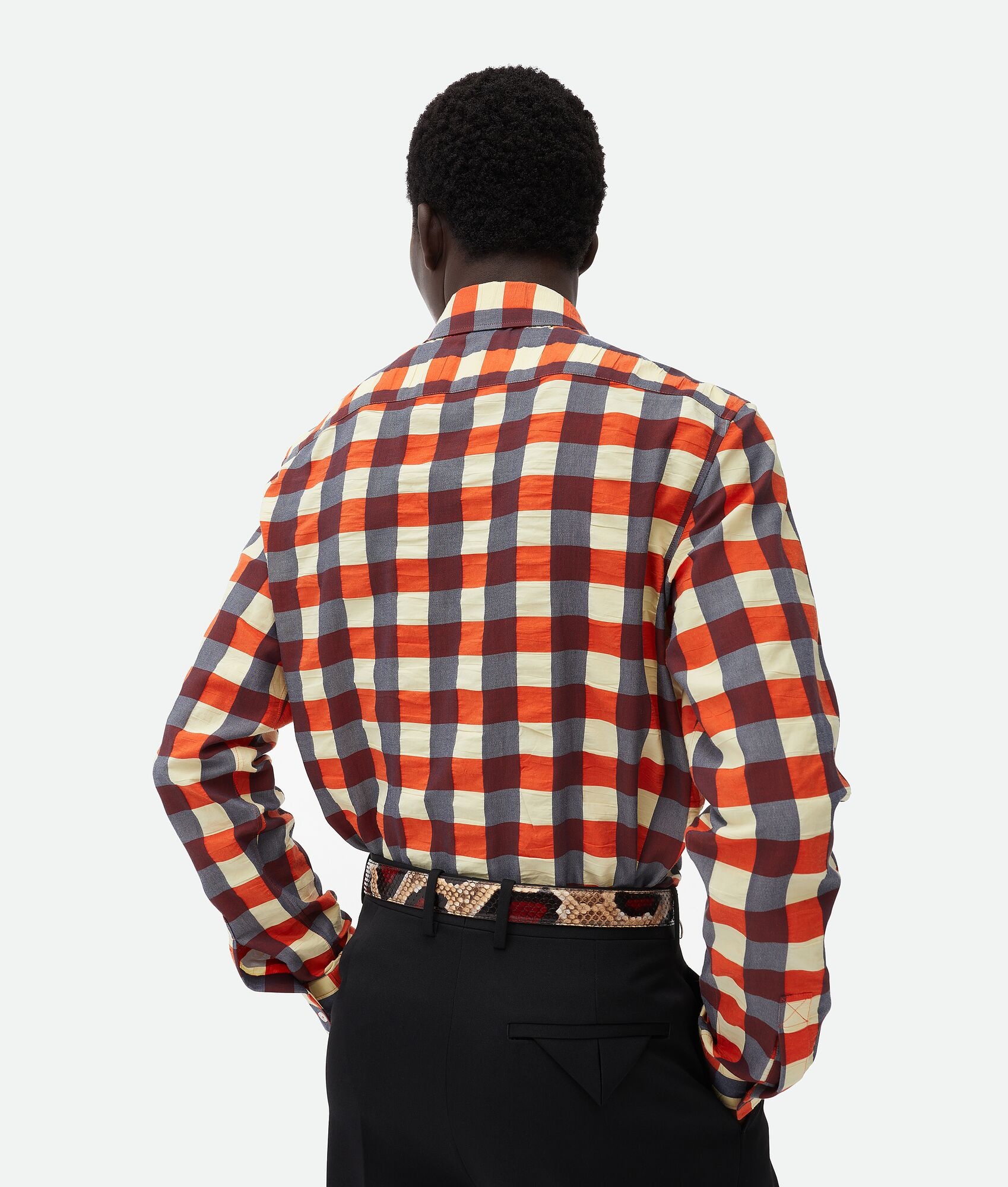 Gingham Cotton Shirt - 3