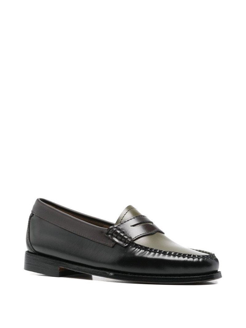 G.H.BASS Weejuns panelled loafers outlook