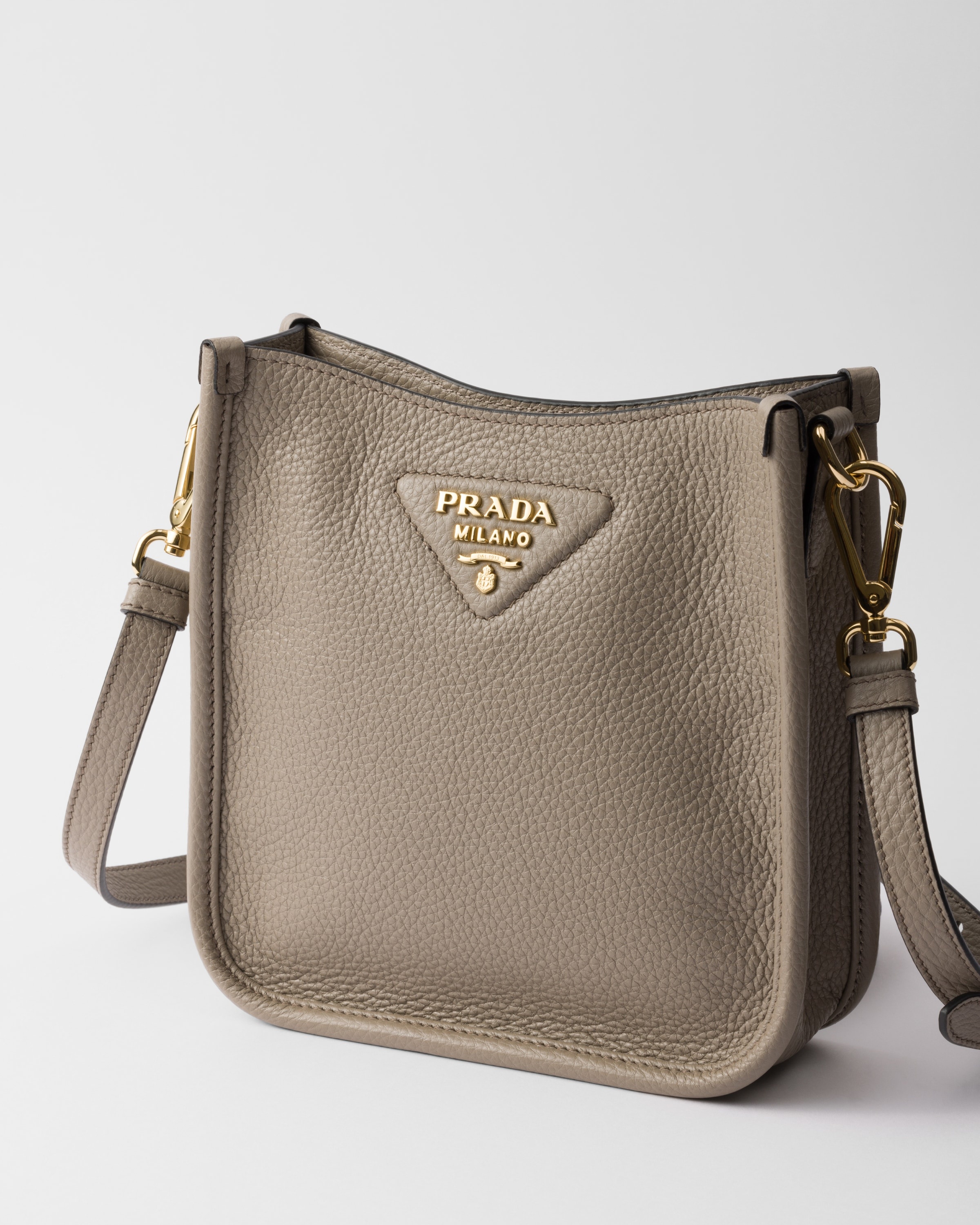 Leather mini shoulder bag - 5