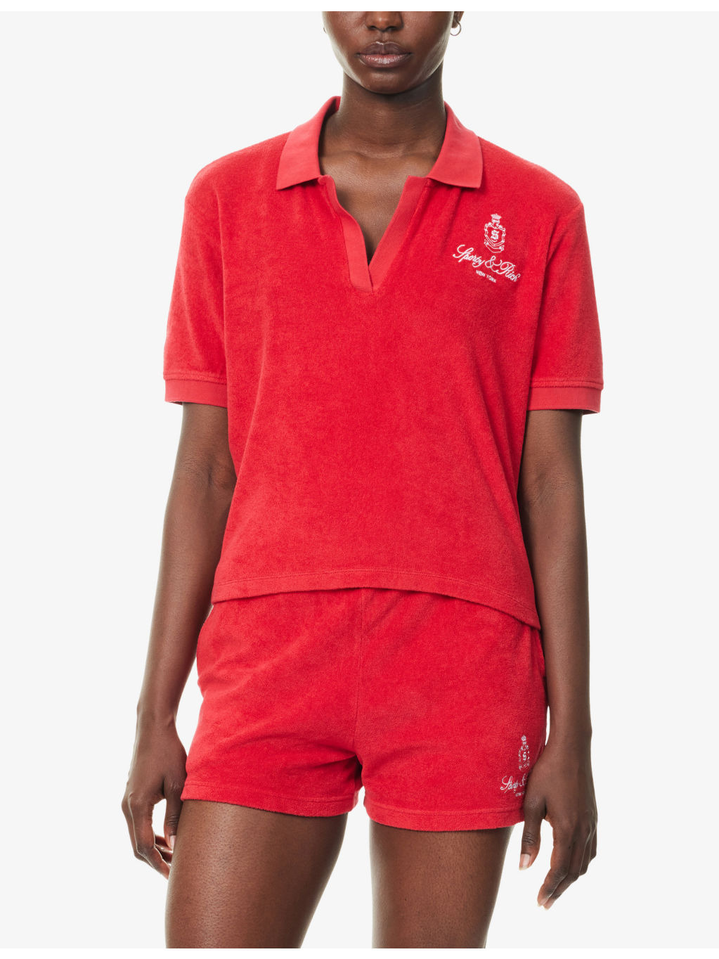 Vendome Terry Cotton-Jersey Polo Shirt - 3