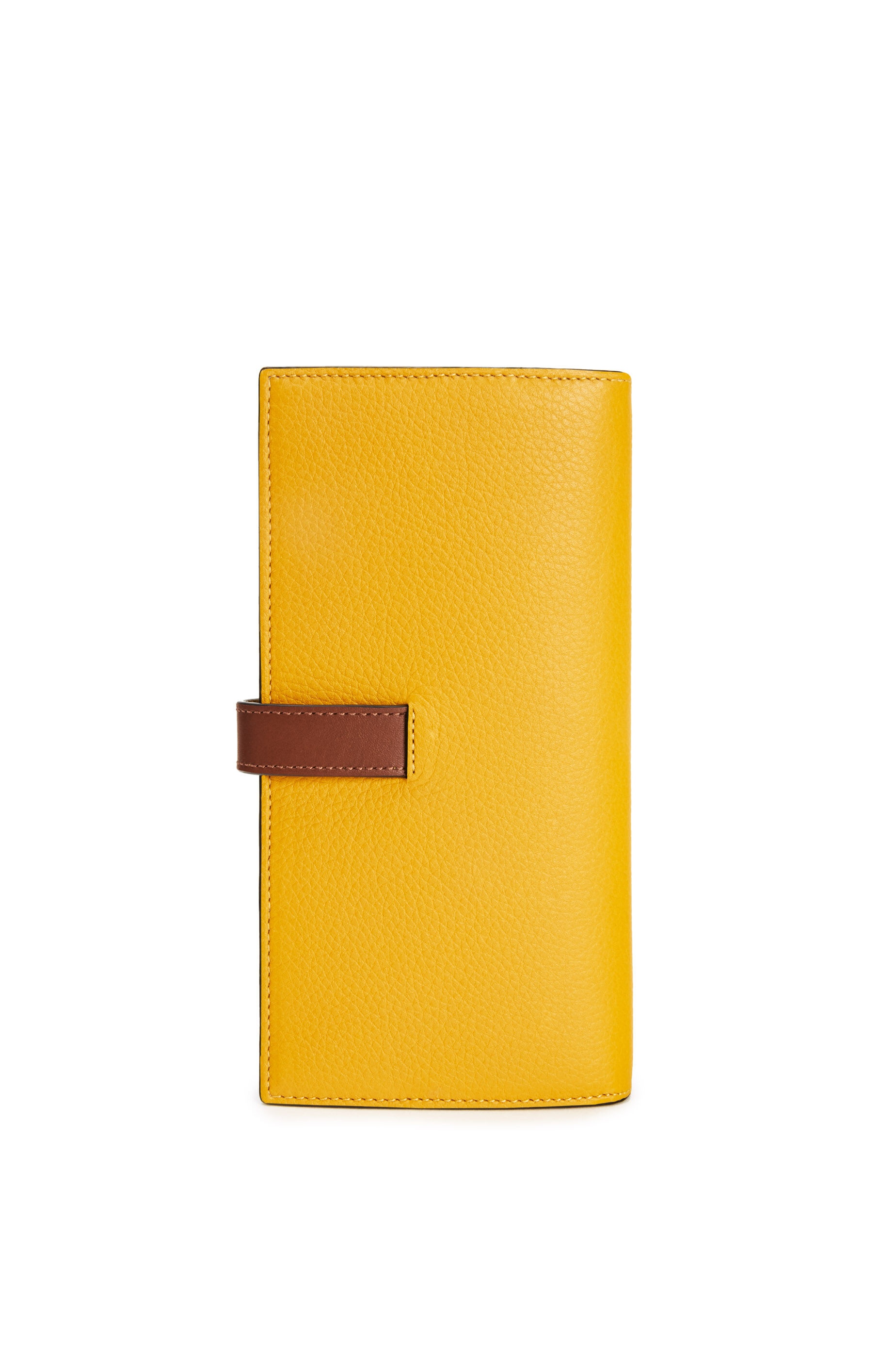 Large vertical wallet in soft grained calfskin - 4