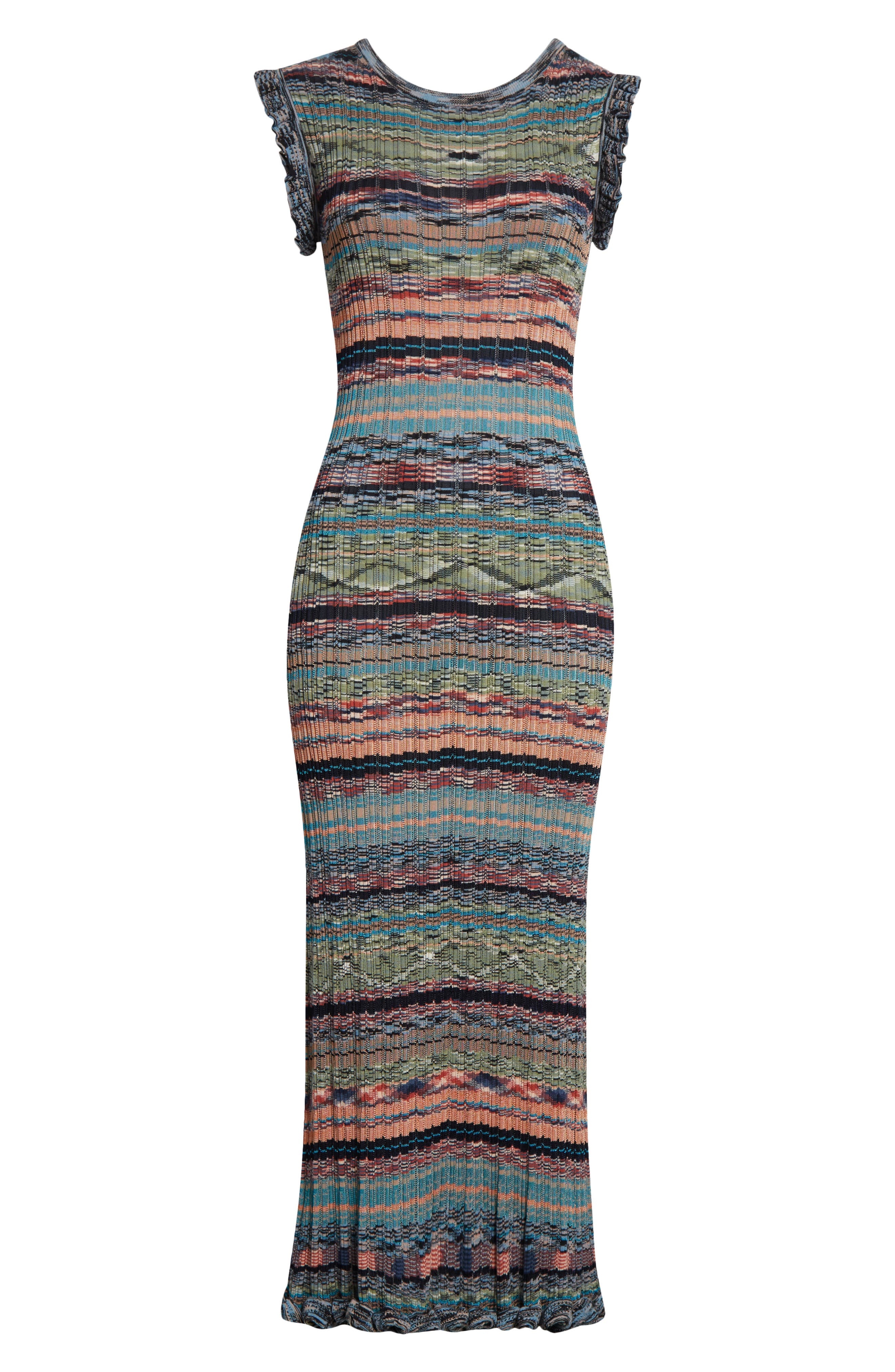 Ulla Johnson Ajak Sleeveless Knit Midi Dress in Azurite at Nordstrom - 5