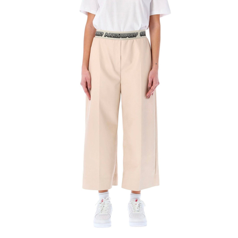 Stella McCartney CROPPED LOGO PANTS outlook